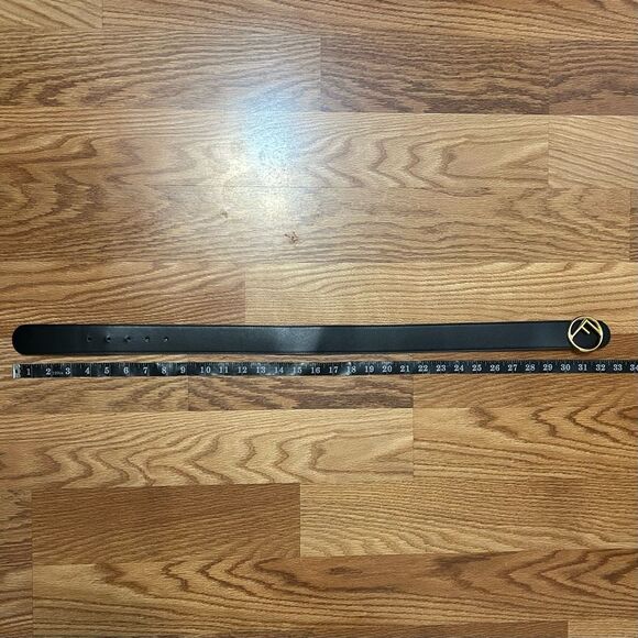 NWT Fendi Vitello Liberty F is Fendi Bi-Color Reversible Belt Black Pink Leather - Picture 15 of 15